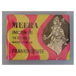  Frankincense   Box of 16 Meera Cones From India