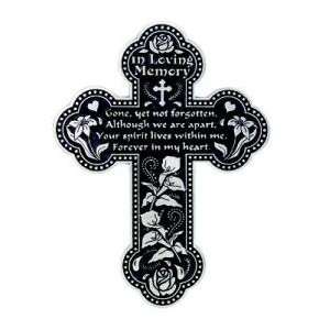  In Loving Memory Pewter Cross 