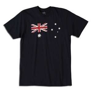  365 Inc Australia Flag Soccer T Shirt (Navy) Sports 