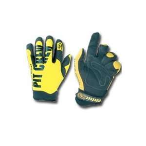  Pit Crew Mechanic Glove, Yellow   Extra Large