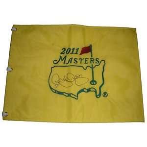  Rory McIlroy Signed 2011 Masters Augusta Golf Pin Flag 