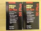 2X GNC MEGA MEN 50 PLUS   60 Caplets   Dietary Supplement   Brand New 