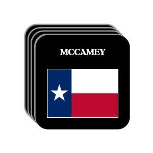  US State Flag   MCCAMEY, Texas (TX) Set of 4 Mini Mousepad 