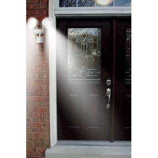 MAXSA Innovations 40218 Motion Activated Dual Head LED Security 