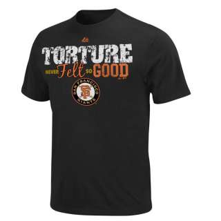   Giants Black Rivalry Torture Never Felt So Good T Shirt  