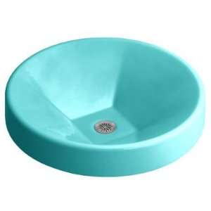   Inscribe Cast Iron Wading Pool 16 1/2 Bathroom Sink from the Inscribe