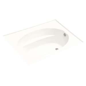   Windward Collection 72 Drop In BubbleMassage Bath Tub with Integ