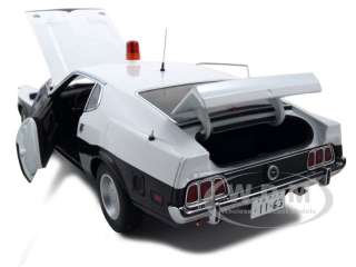 FORD MUSTANG MACH 1 JAPANESE POLICE CAR 118 AUTOART  