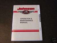 1999 JOHNSON OUTBOARD MOTOR J6, 8 ROPE HP OWNER MANUAL  