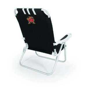   of Maryland Terps Reclining Portable Beach Chair