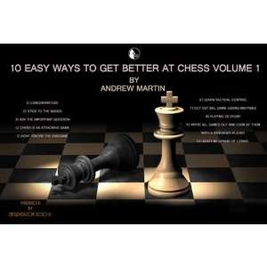   Ways to get Better at Chess Volume 1 by Andrew Martin Toys & Games