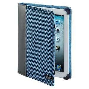  Maroo Aranga Blue Houndstooth Case and Stand for iPad 2 