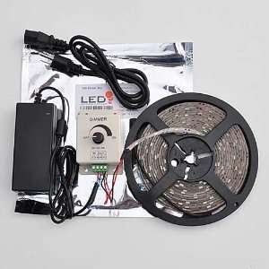ledwholesalers Waterproof LED Ribbon 150 LED SMD5050 Kit with Dimmer 