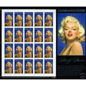  Marilyn Monroe pane 20 x 32 cent U.S. postage Stamps 