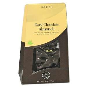 Marich Tent Box Dark Chocolate Almonds Grocery & Gourmet Food
