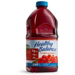 Healthy Balance Pomegrante Cranberry Juice, 64 oz. (Pack of 8)  