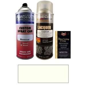  12.5 Oz. Marble White Spray Can Paint Kit for 1979 Saab 