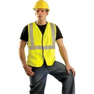  Safety Vest Classic Solid Flame Resistant hi viz Yellow 