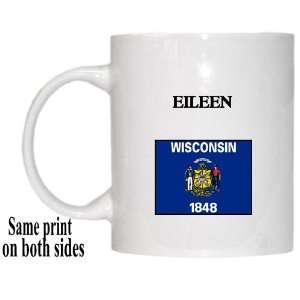  US State Flag   EILEEN, Wisconsin (WI) Mug Everything 