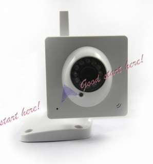 Indoor Wireless IP Mini White Camera Audio IR LED Night Vision Webcam 