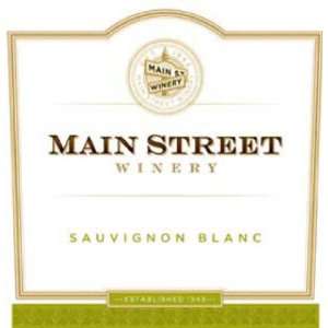  2008 Main Street Sauvingon Blanc 750ml Grocery & Gourmet 