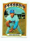 JIM BREWER 1972 Topps #151 Excellent Condition LOS ANGELES DODGERS