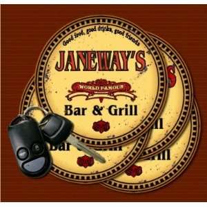  JANEWAYS Family Name Bar & Grill Coasters Kitchen 