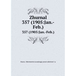  Zhurnal. 357 (1905Jan. Feb.) (in Russian language 