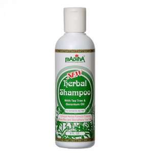  Madina Herbal Shampoo, 8 Fl.Oz. 