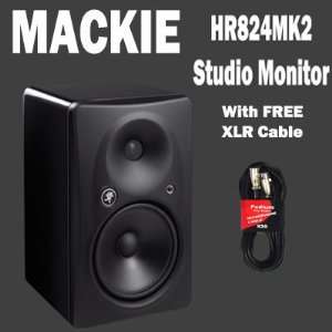  Mackie HR824MK2 High Resolution Active Studio Monitor New 