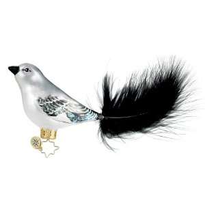  RADKO MARVELOUS MOCKINGBIRD Bird with Feathers Christmas 