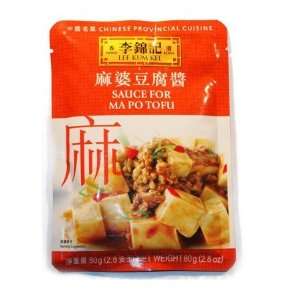 Lee Kum Kee Sauce For Mabo Tofu 2.8 Oz  Grocery & Gourmet 
