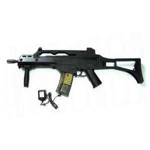  Double Eagle M85 Airsoft Rifle FPS 200, Folding Stock 
