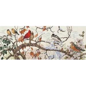  Bird Seasons, Cross Stitch from JCA Arts, Crafts & Sewing