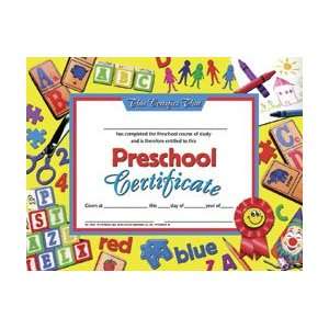  Hayes School Publishing VA605 Preschool Certificate  Set 