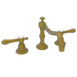 Newport Brass 1030/10 Widespread Faucet Set Display Components Satin 