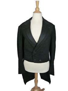   Tuxedo Jacket, Cutaway Tail Coat, Tail Pockets, Quilted lining  