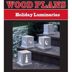  HOLIDAY LUMINARIAS WOODWORKING PAPER PLAN PW10021