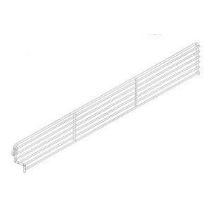  Lozier Corp BFD315SPC Wire Divider 15x3   Silver (Pack 