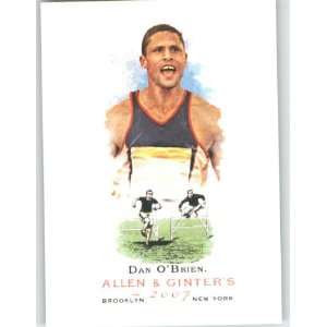 2007 Topps Allen and Ginter #316 Dan OBrien SP   Olympic 