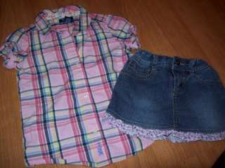   Girls Size 5 6 6x Summer Clothes Lot Childrens Place Old Navy  
