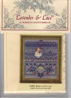   Lavender & Lace by Marilyn Leavitt Imblum Cross Stitch Pattern 2008