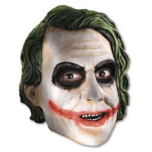  Joker™ 3/4 Vinyl Mask   Costumes & Accessories & Masks 