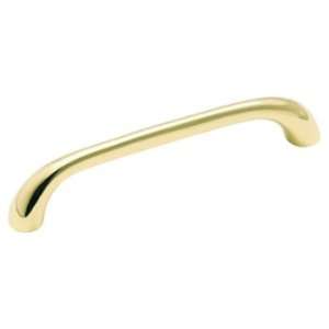  Amerock Solid Brass 96mm Wire Pull Polished Brass