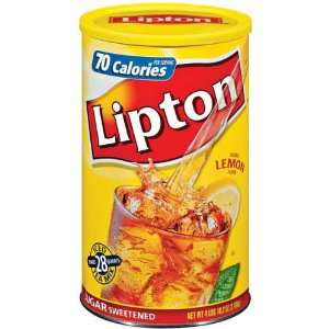 Lipton Sweetened Iced Tea Mix   6 Pack  Grocery & Gourmet 
