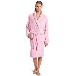 Seven Apparel Hotel Spa Collection Zig Zag Plush Robe, Light Pink