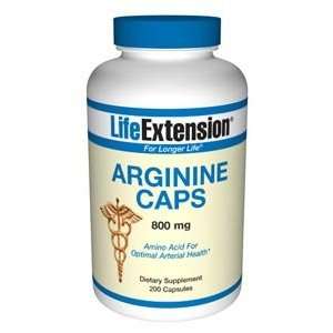 Life Extension Arginine 800 mg 200 Caps