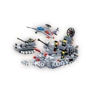 child 40342 military sets warship/tanks/aircraft compatible with lego 