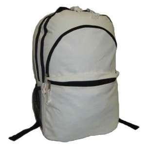  18 Canvas Backpack   White Case Pack 24 Sports 