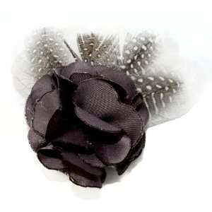  Laliberi Pin and Clip Flower, Multi Feather Leaf Flower 